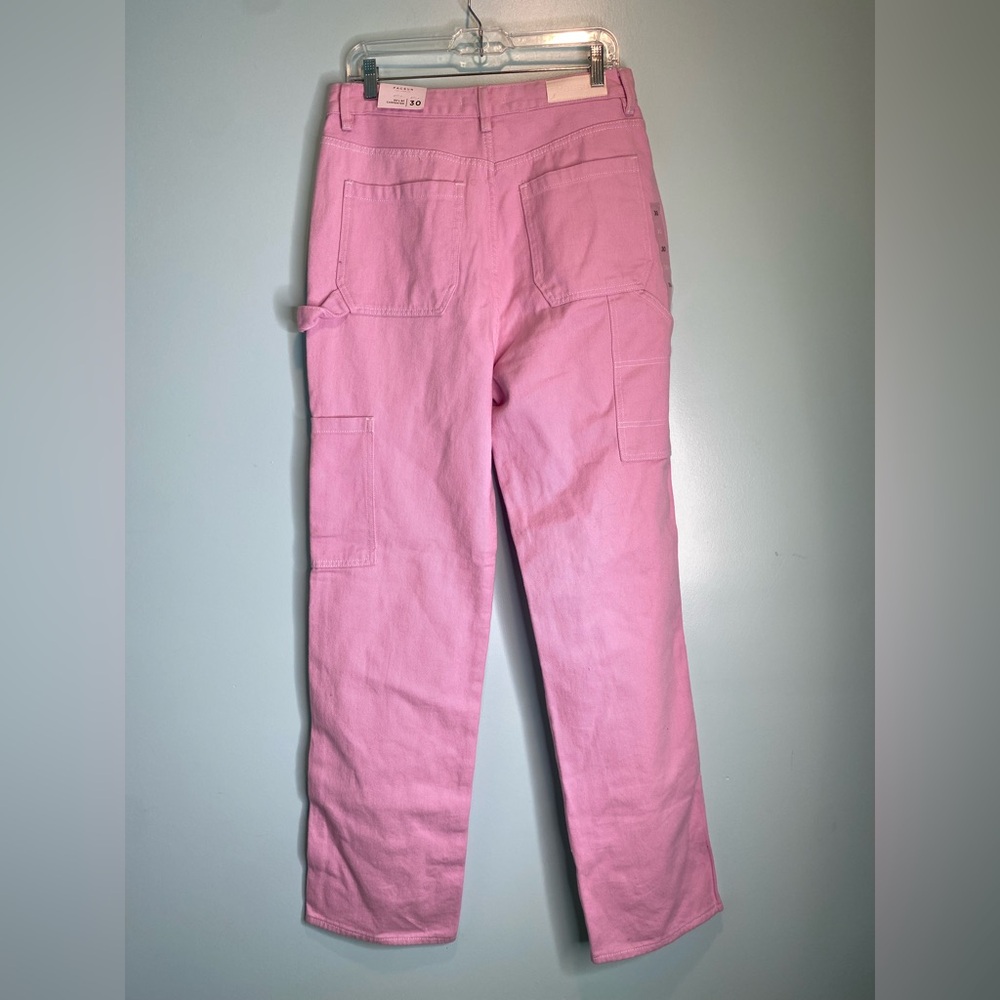 Pacsun Women's 90's BF Carpenter Size 30 Pink Lavender Jeans Pants NWT - Picture 11 of 13